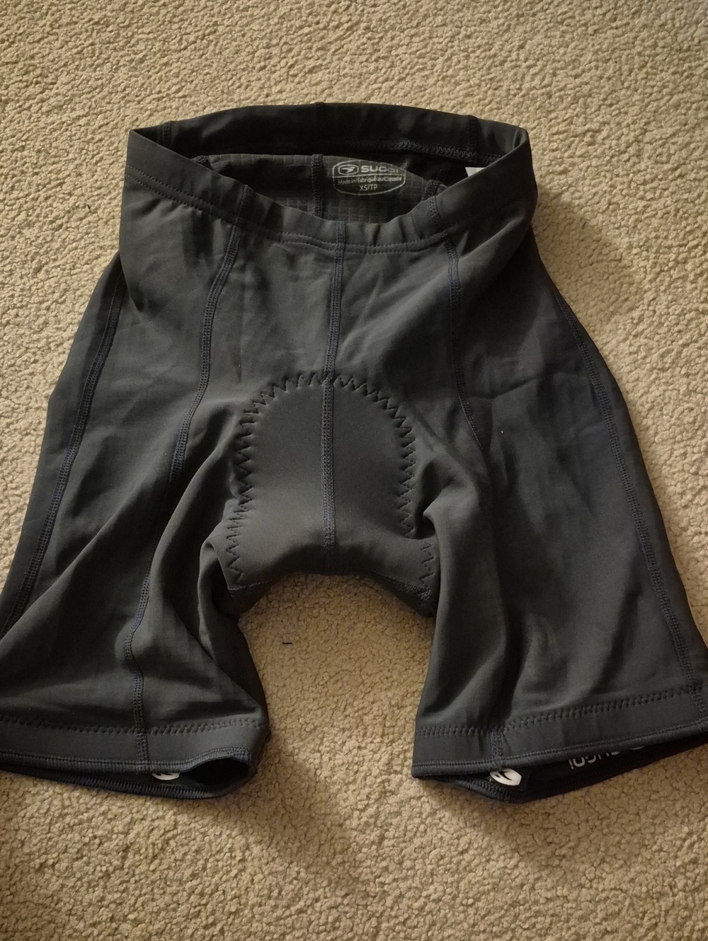 SUGOI Women’s Black Padded Cycling Shorts size XS